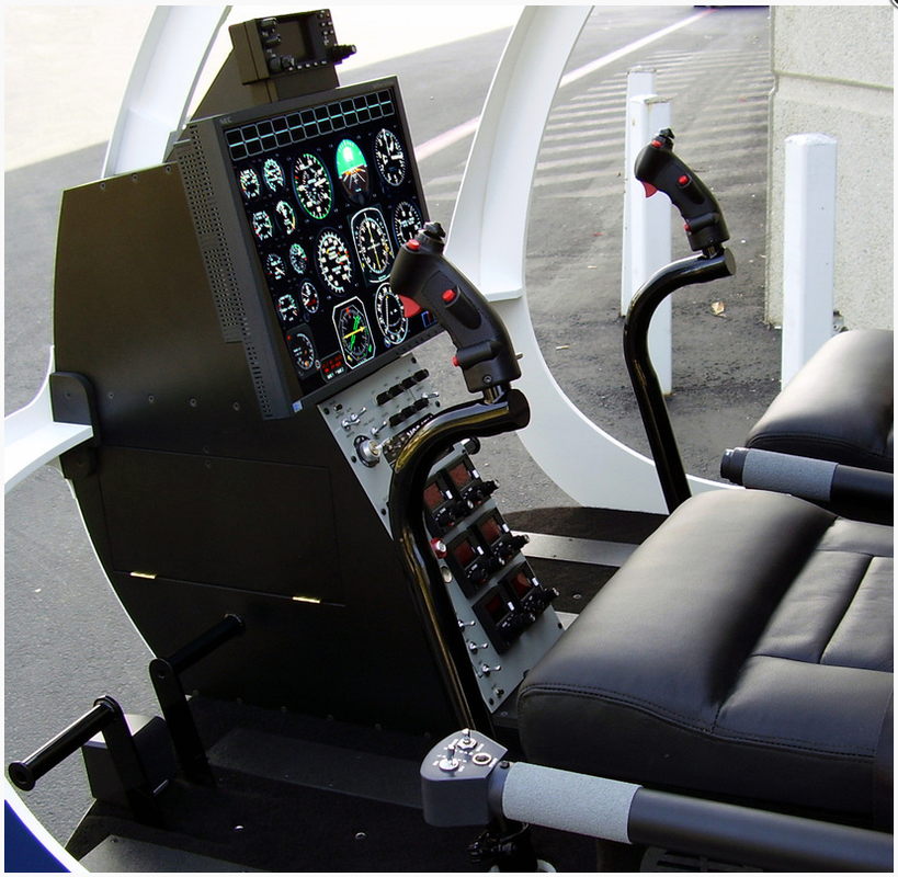 FLYIT Helicopter Simulator Cockpit